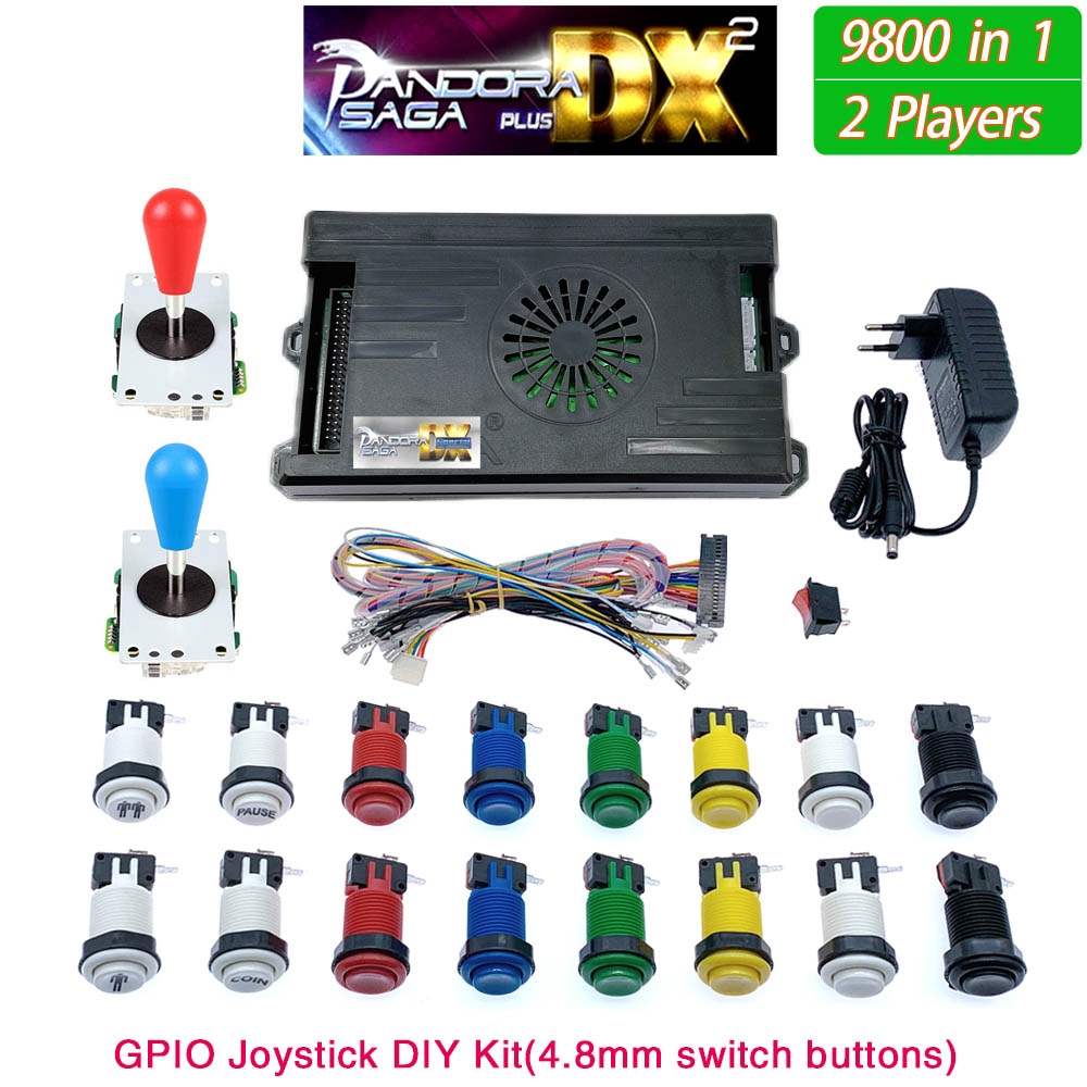 Arcade Button Kit - 9800 in 1 Pandora Saga DX