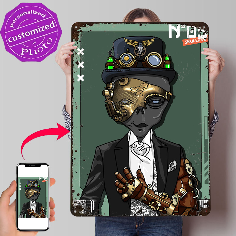 Retro Gaming Gifts For Men - ALIEN Project N05 Poster Retro 3D-gedruckte