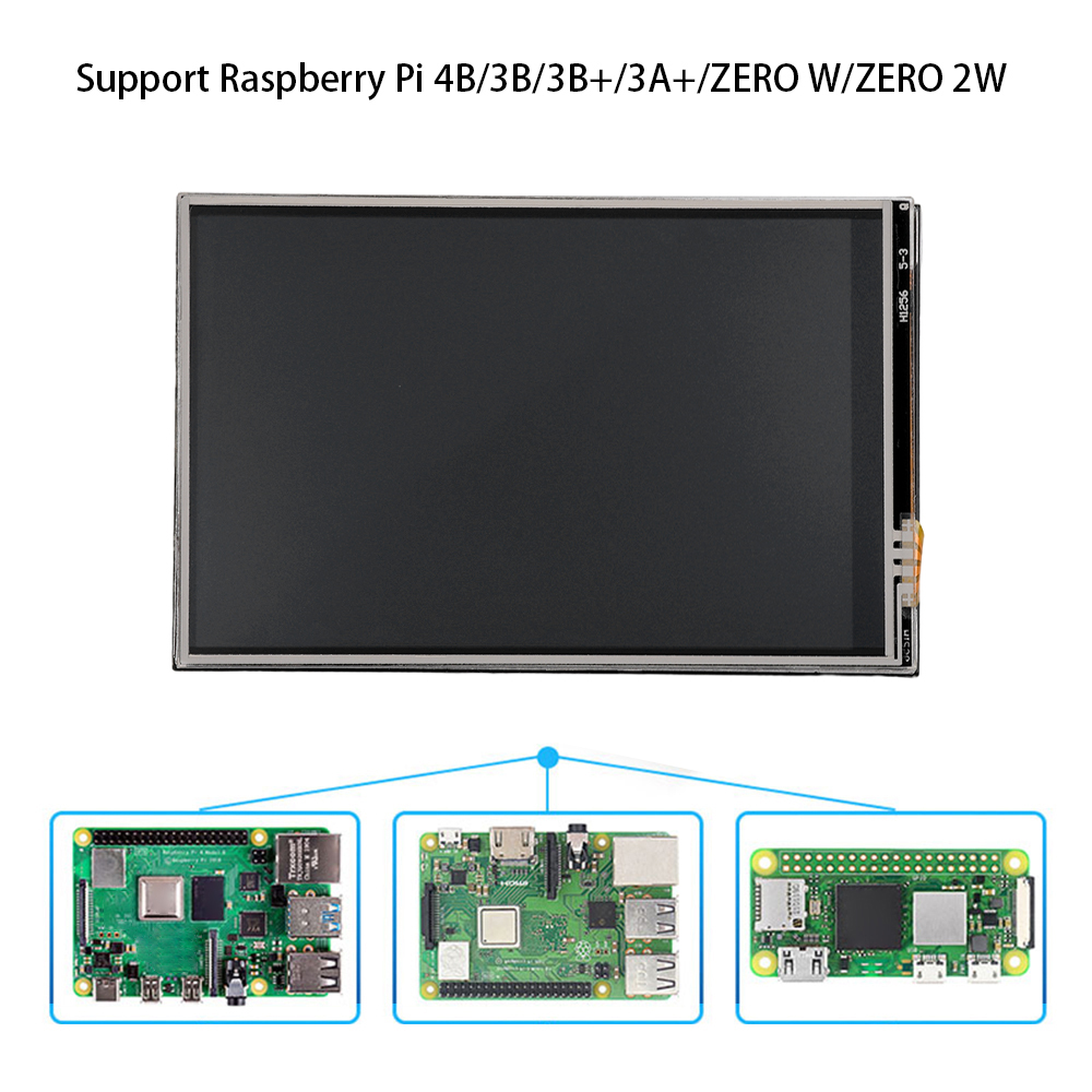 Retro Gaming Raspberry Pi - 3,5-Zoll-TFT-Touchscreen für Raspberry Pi 2/3B/4B mit