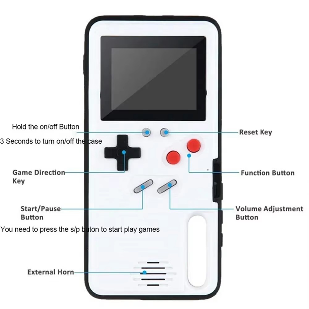 Retro Gaming Gameboy - Für iPhone 14 16 15 12