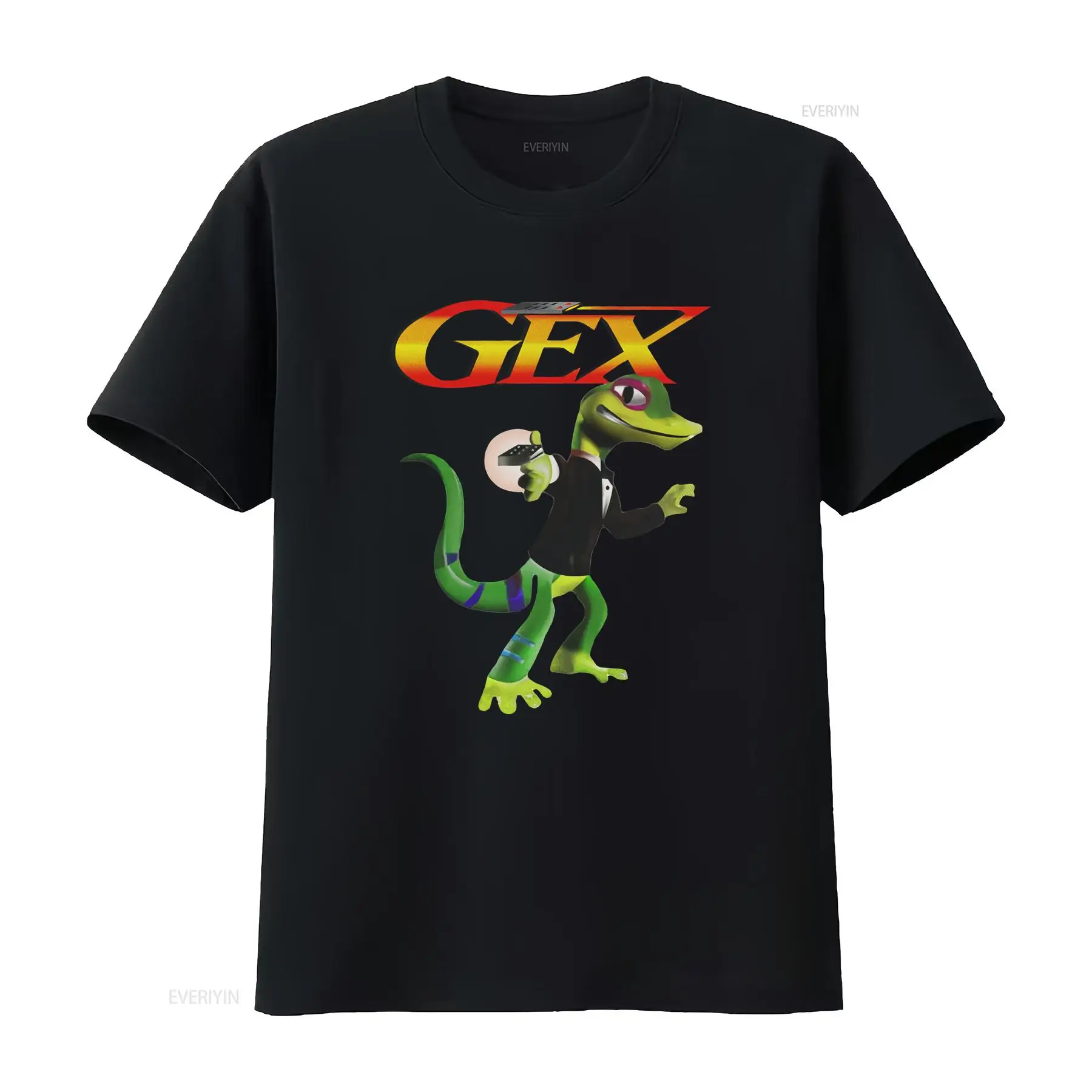 Retro Gaming Design - Gecko Game T-Shirt Ps1 Classic Gaming