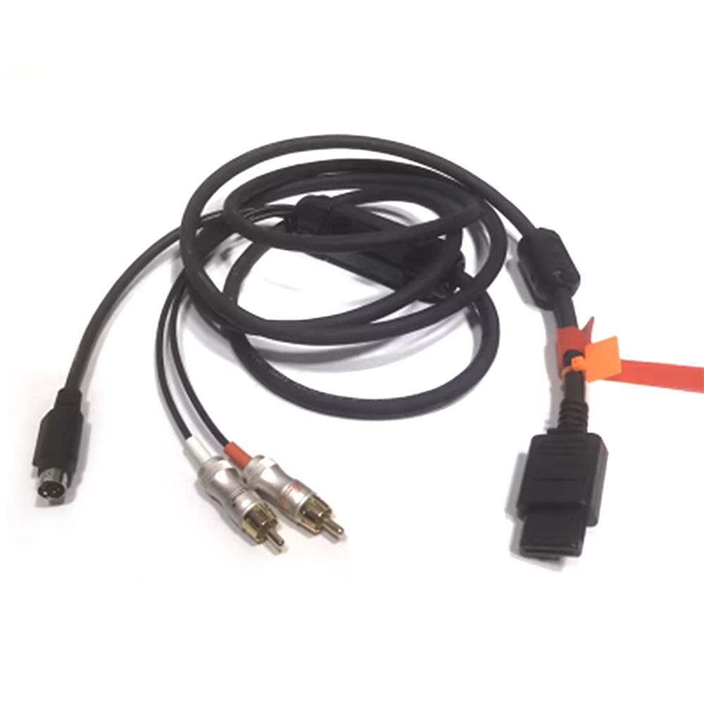 Retro Gaming Video - Sfc n64 ngc s-video kabel abgeschirmtes