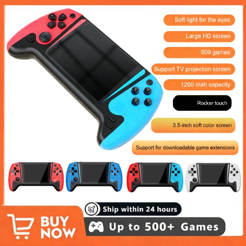 Retro Gaming Kit - Retro Handheld-Videospielkonsole Linux-System 3,5-Zoll-LCD-Bildschirm Tragbarer Handheld-Videoplayer