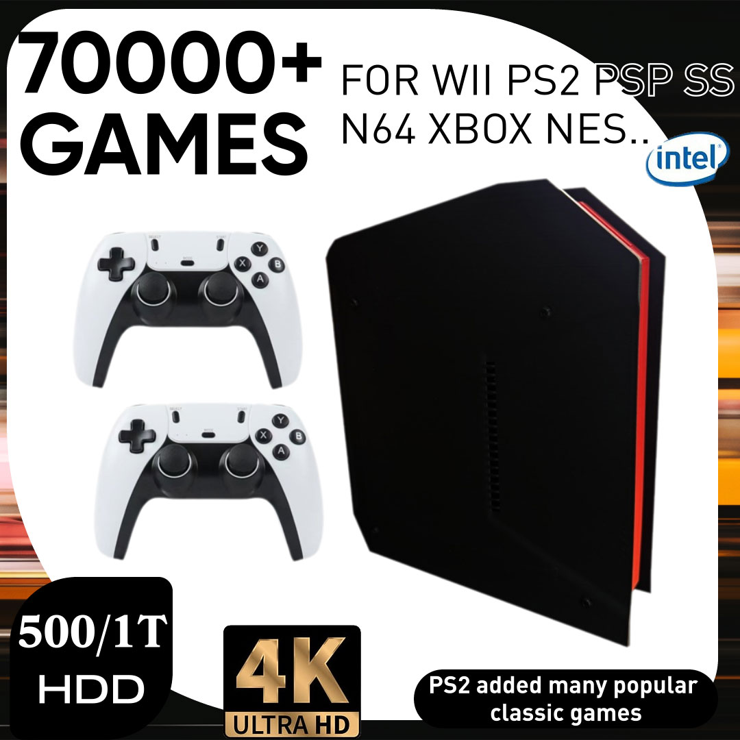Retro Gaming Gifts For Men - X4 Retro-Videospielkonsole mit 1TB Dual-System und