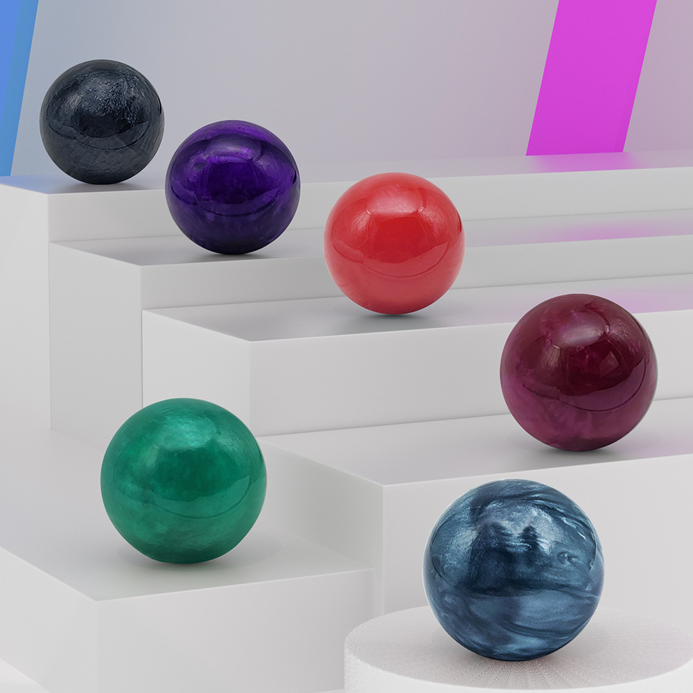 Arcade Stick Joystick - Qanba Arcade-Stick Zubehör: Harz-Achat-Joystick-Kugelgriff für Arcade-Kampfspiele