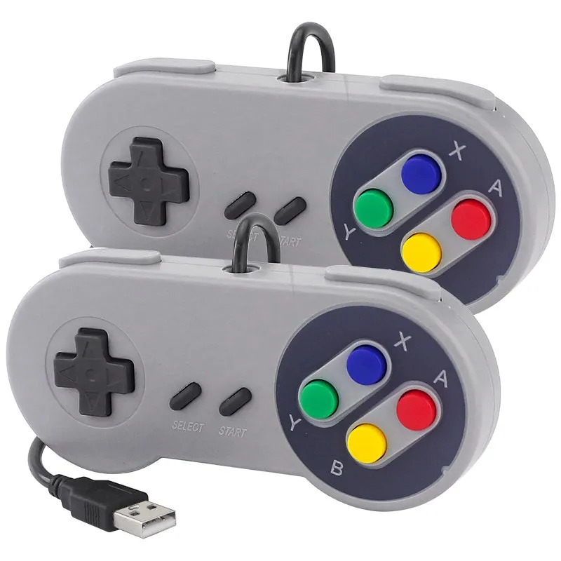 Retro Gaming Raspberry Pi - USB-Gamepad Retro-Gaming-Joystick verkabelt für Raspberry Pi