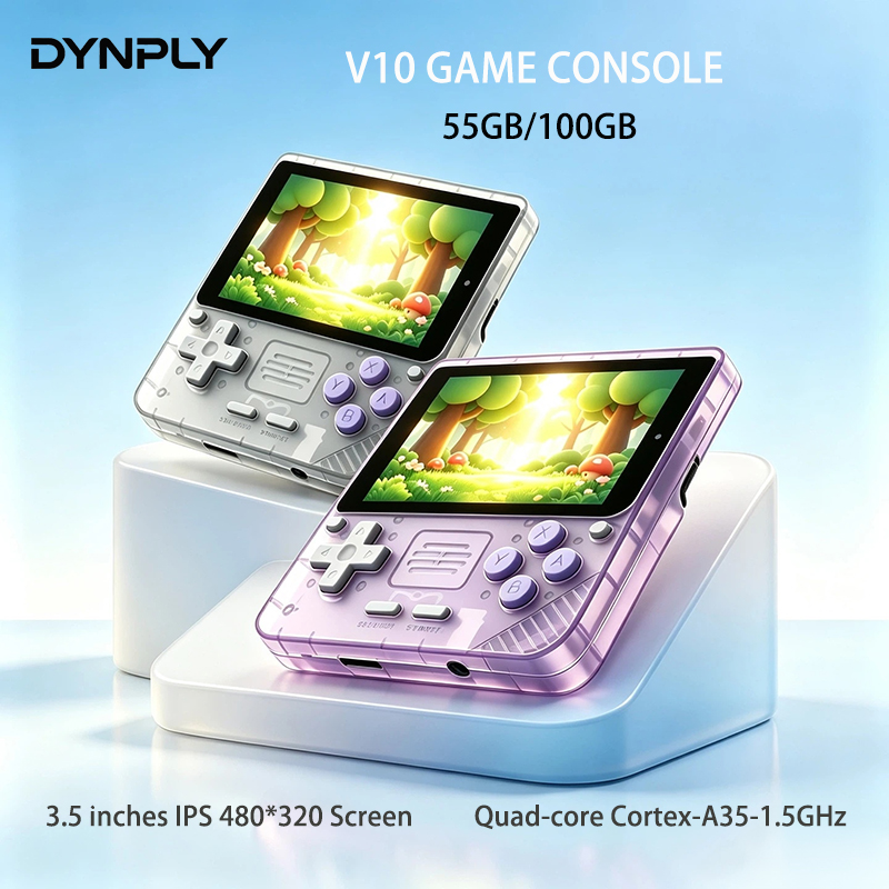 Retro Gaming Gameboy - POWKIDDY V10 3,5-Zoll IPS Oca HD
