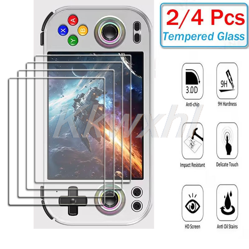 Retro Gaming Anbernic - 2-4PCS 9H HD Gehärtetes Glas Für