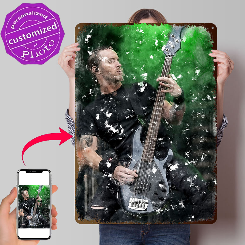 Retro Gaming Gifts For Men - ALTER BRIDGE Brian Marshall Poster Retro