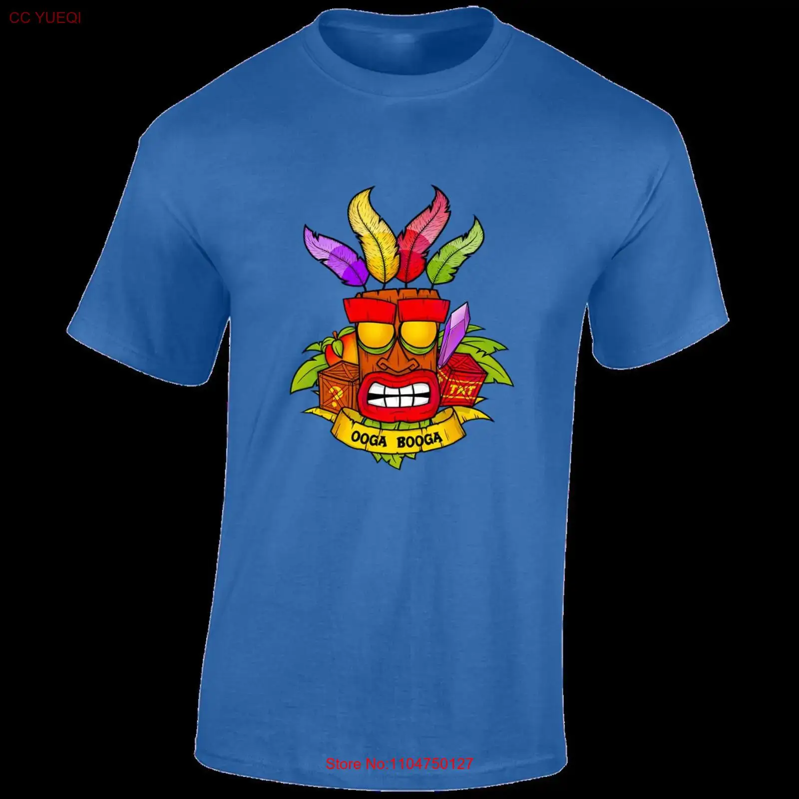Retro Gaming Design - Oga Booga Crash Herren-T-Shirt, Retro-Gamer-Gaming-Design, PC,