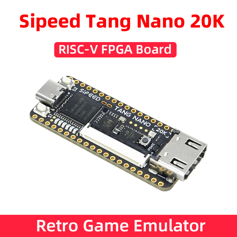 Retro Game Card - Sipeed Tang Nano 20K FPGA Entwicklungsboard