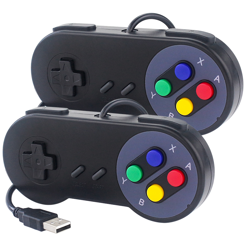 Retro Gaming Raspberry Pi - Neuer Stil USB-Kabel-Gamecontroller für PC, Retro-Gaming-Joysticks,