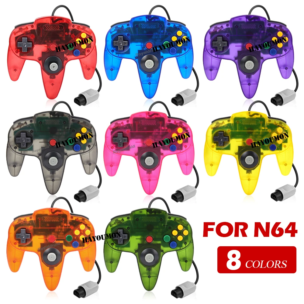 Retro Gaming Kit - NEUES kabelgebundenes Gamepad für N64-Konsolen-Controller für
