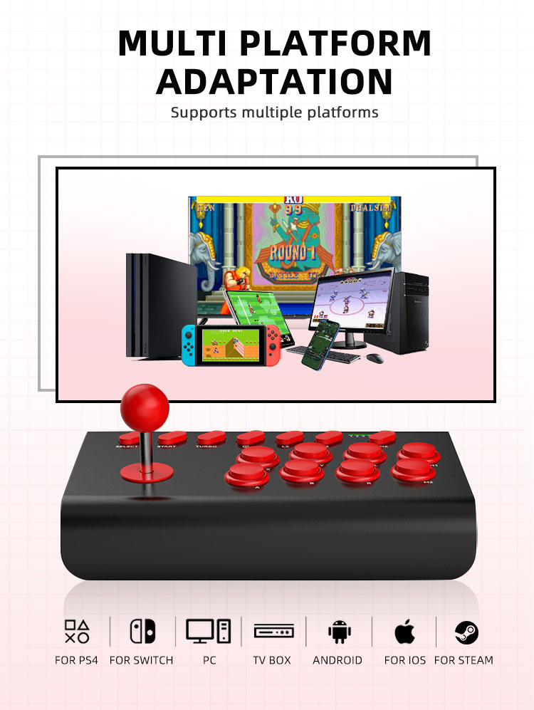 Arcade-Stick mit 8 Tasten für  – Arcade Stick Joystick Bewertung und Preis