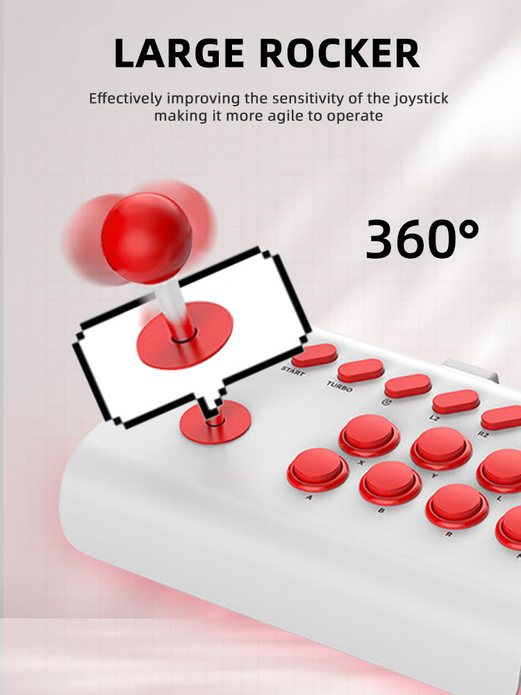 Arcade-Stick mit 8 Tasten für  – Arcade Stick Joystick Bewertung und Preis