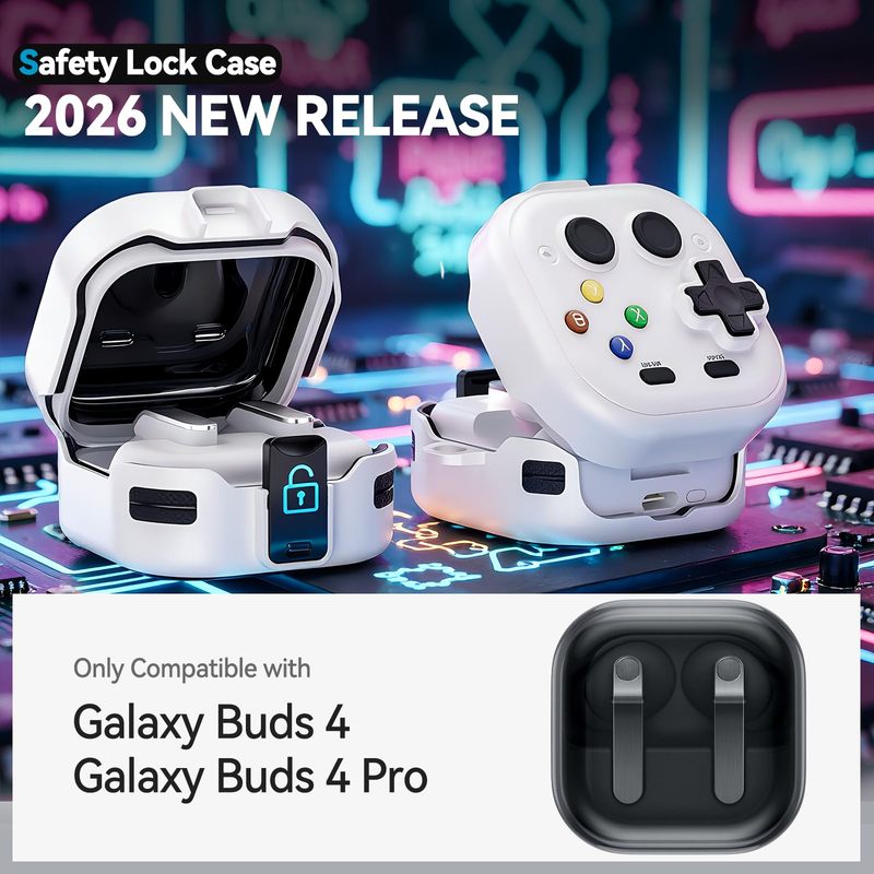 Für 2026 Galaxy Buds Pro 4 Hül – Retro Gaming Design Bewertung und Preis