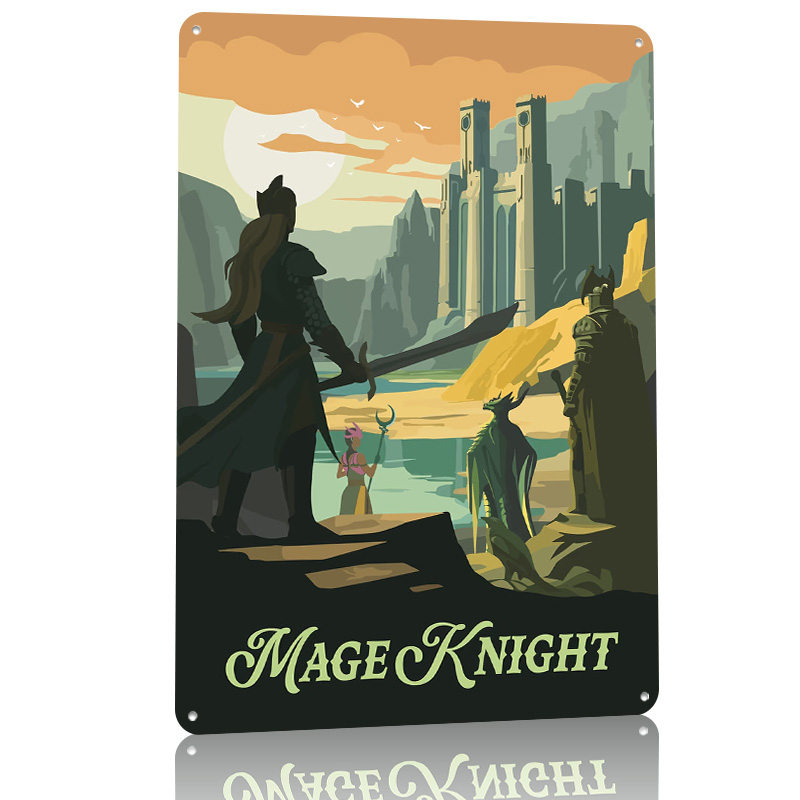 Mage Knight Brettspiel-inspiri – Retro Knight Gaming Bewertung und Preis