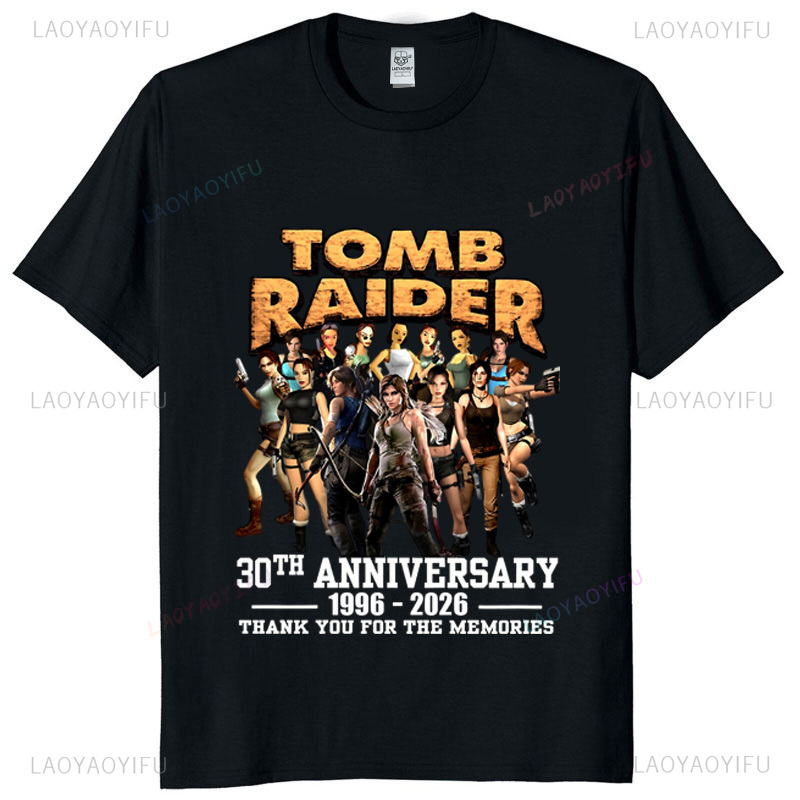 Tomb Raider 30th Anniversary U – Retro Gaming Shirt Bewertung und Preis