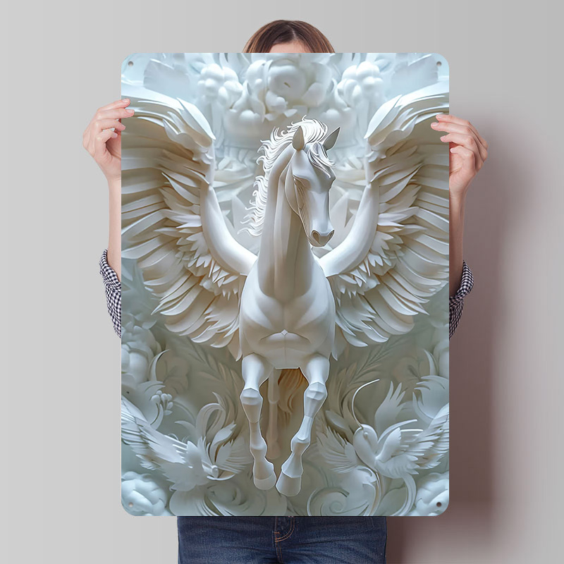 Papier Pegasus Weiße Pferdeflü – Retro Gaming Wallpaper Bewertung und Preis