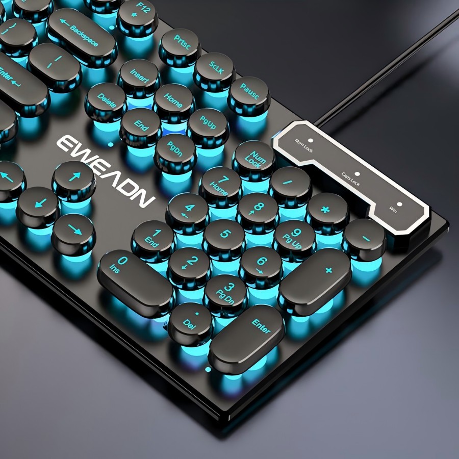 EWEADN Schreibmaschinen-Gaming – Retro Gaming Keyboard Bewertung und Preis