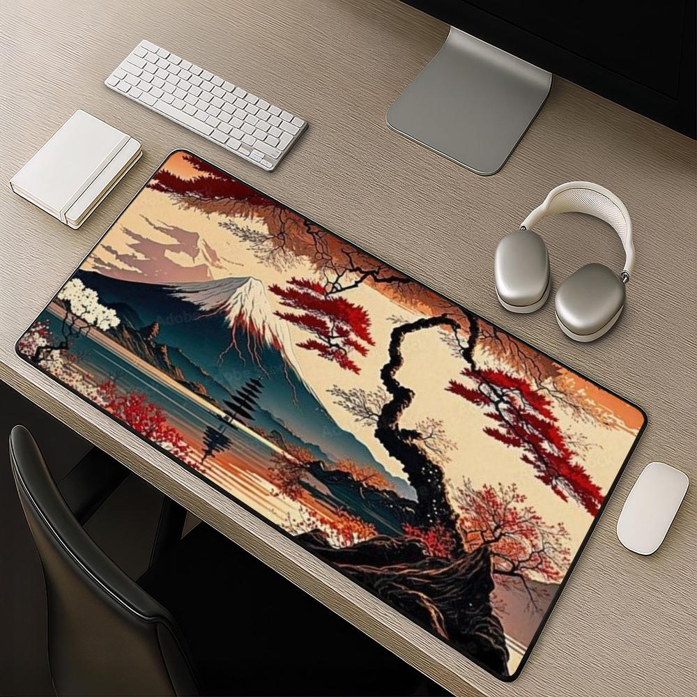 Ukiyo-e Red Maple Mount Fuji G – Retro Gaming Keyboard Bewertung und Preis
