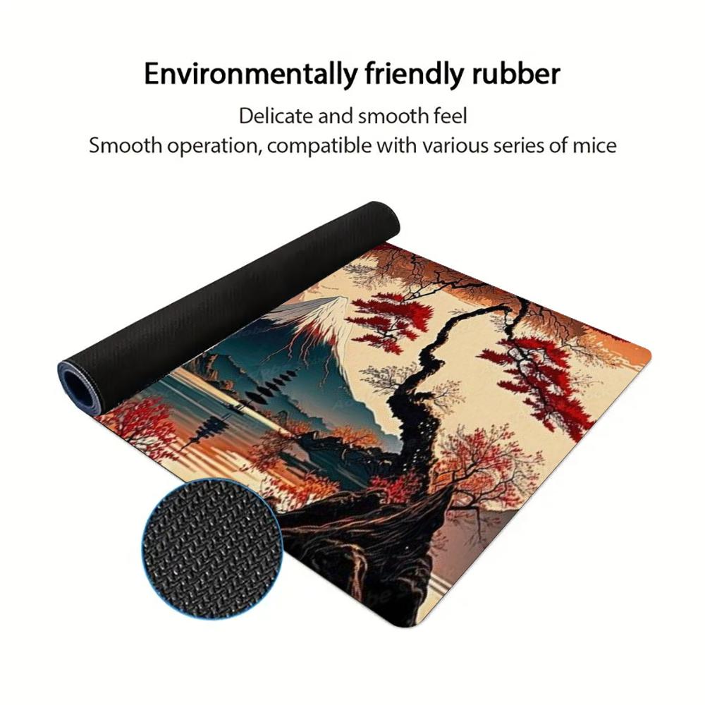 Ukiyo-e Red Maple Mount Fuji G – Retro Gaming Keyboard Bewertung und Preis