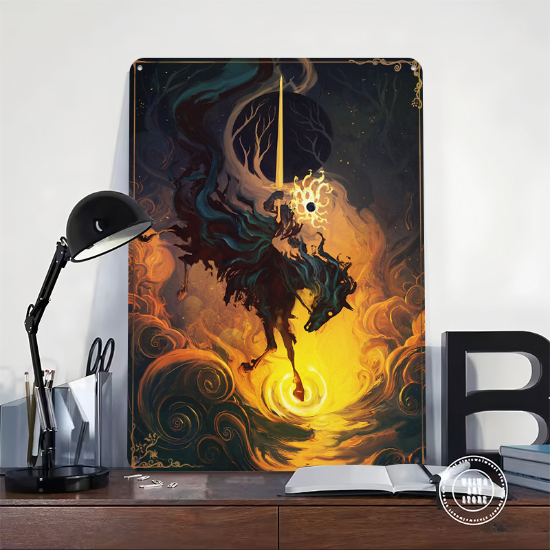 The Eclipse Knight Metallposte – Retro Knight Gaming Bewertung und Preis