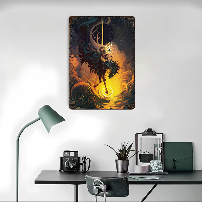 The Eclipse Knight Metallposte – Retro Knight Gaming Bewertung und Preis