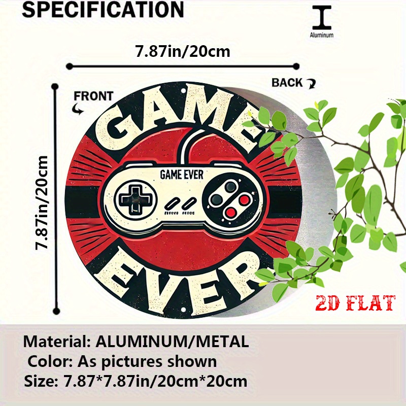 2D Flaches 1-teiliges Retro-Ga – Retro Gaming Design Bewertung und Preis