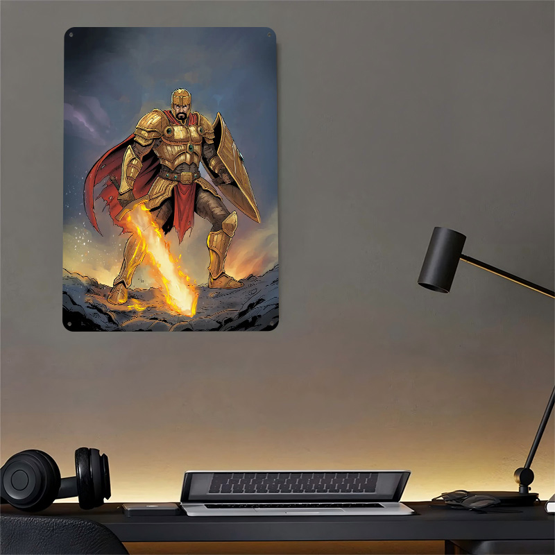 Goldener Ritter mit Flammendem – Retro Knight Gaming Bewertung und Preis
