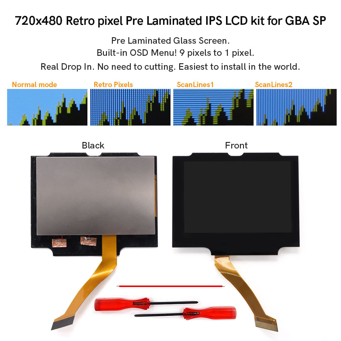 Für GBA SP V5 720x480 Retro Pi – Retro Gaming Gameboy Bewertung und Preis