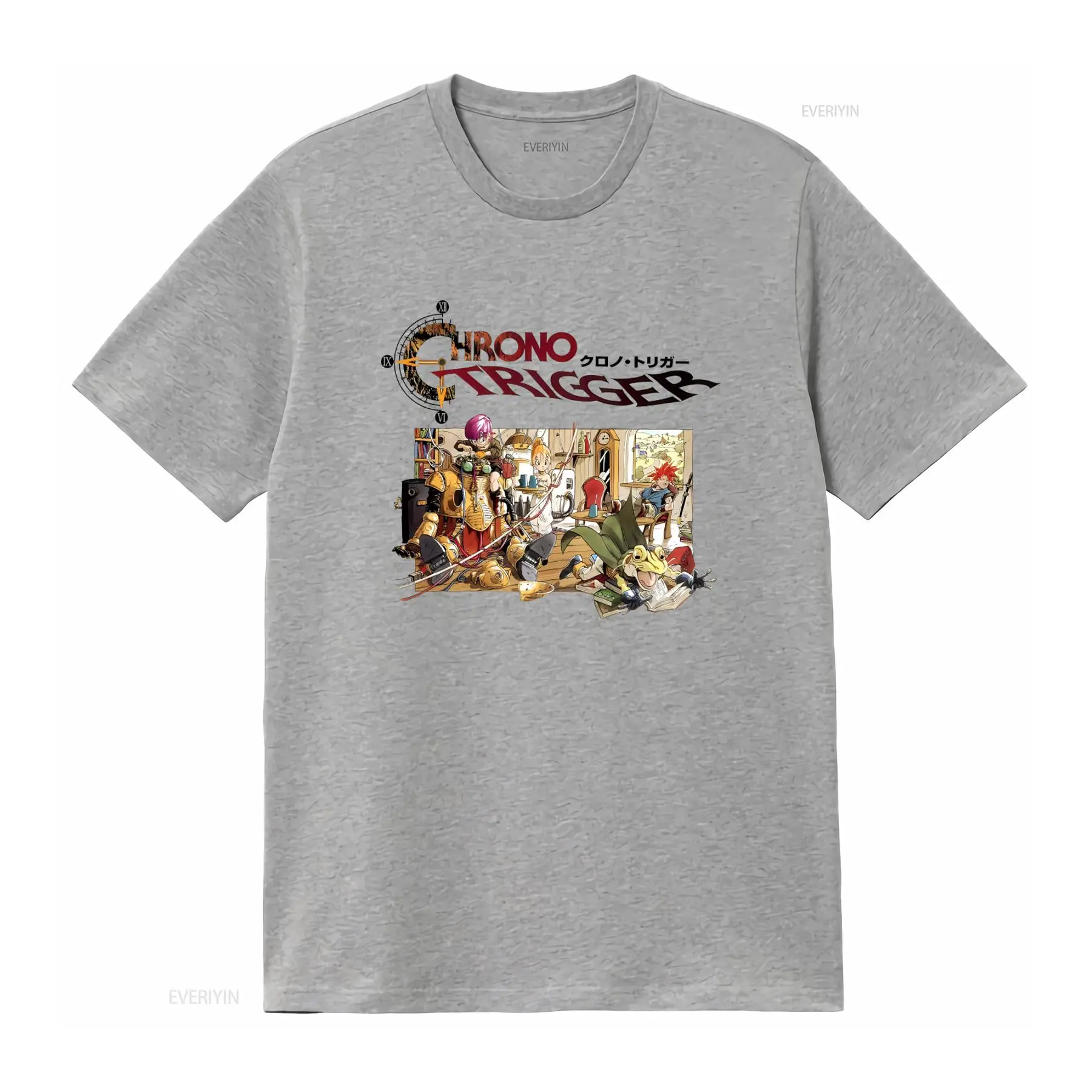 Chrono Trigger Videospiel-Logo – Retro Gaming Design Bewertung und Preis