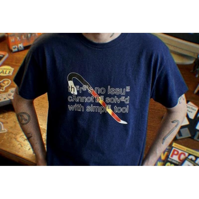 Crowbar Gamer Retro Gaming T-S – Retro Gaming Shirt Bewertung und Preis