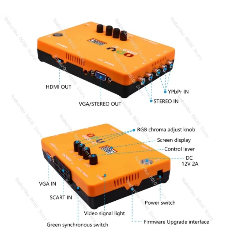 ODV GBS-C AIO RGBS YPbPr RGBHV – Retro Gaming Video Bewertung und Preis
