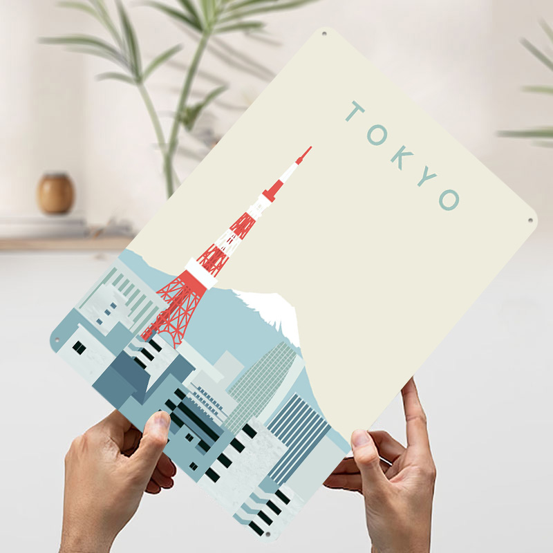 Tokyo Poster Retro 3D-Gedruckt – Retro Gaming Gifts For Men Bewertung und Preis