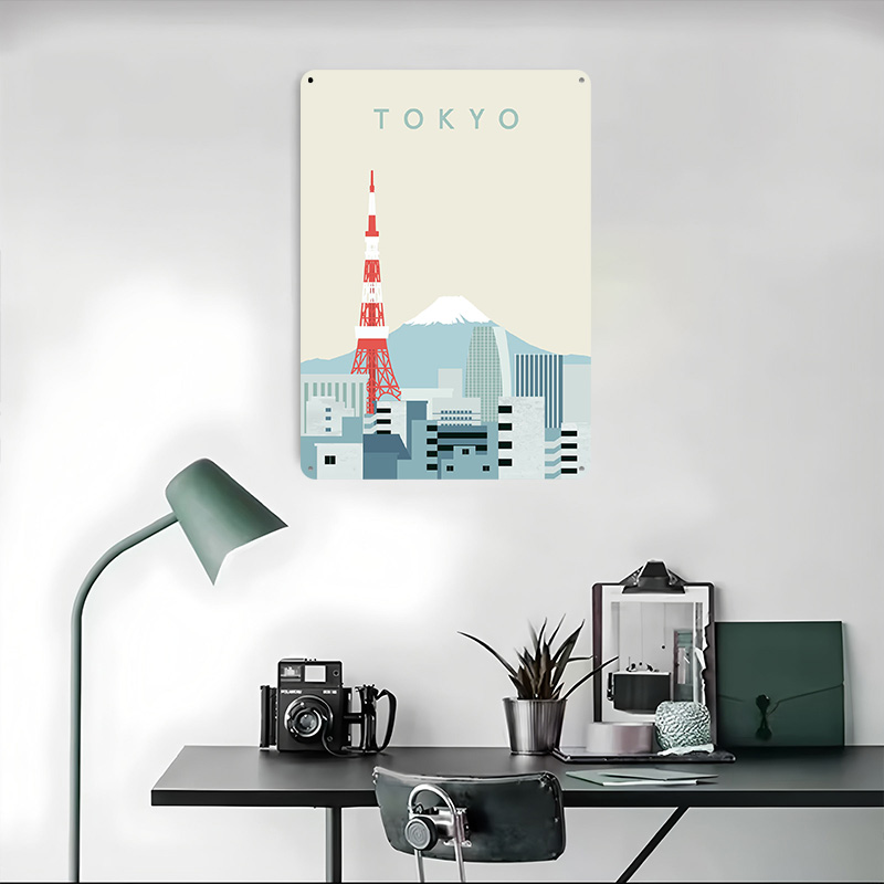 Tokyo Poster Retro 3D-Gedruckt – Retro Gaming Gifts For Men Bewertung und Preis
