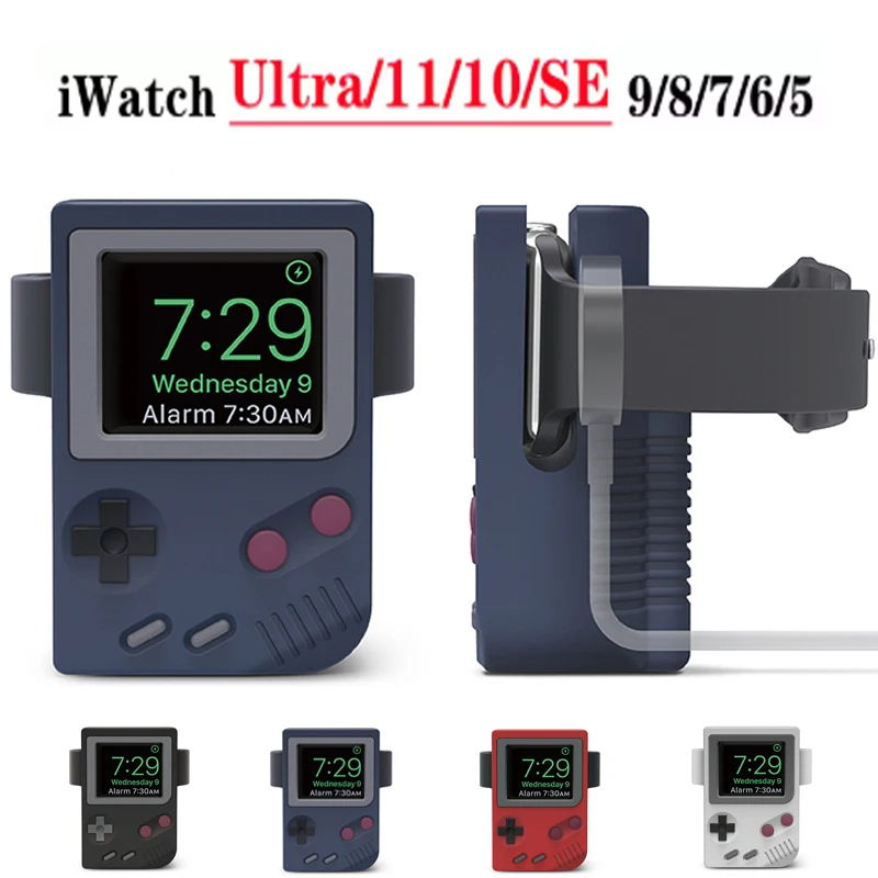 Silikonhalter für IWatch Ladeg – Retro Gaming Design Bewertung und Preis
