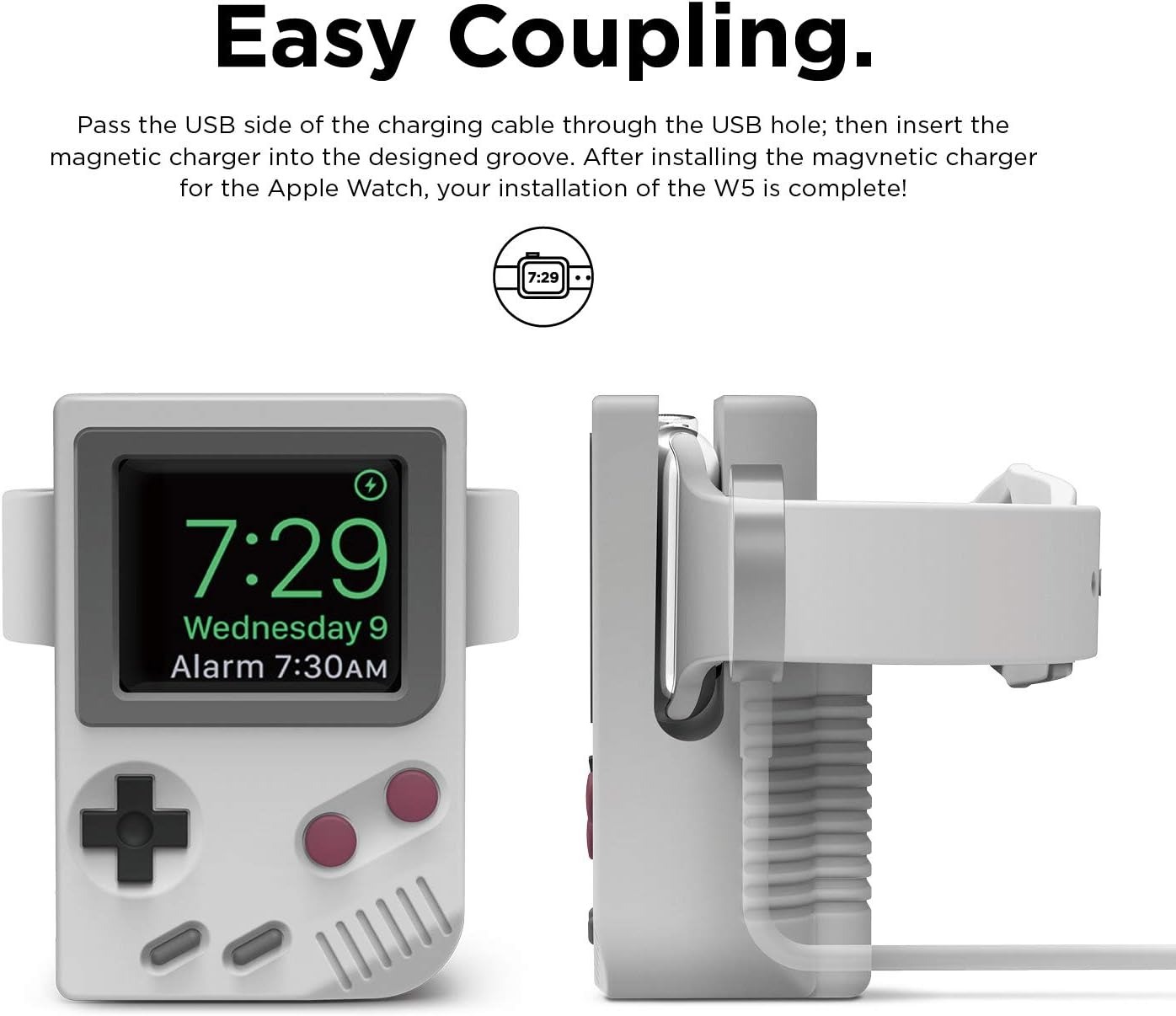 Silikonhalter für IWatch Ladeg – Retro Gaming Design Bewertung und Preis