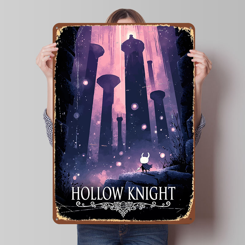 Hollow Knight Spiel-Poster, In – Retro Knight Gaming Bewertung und Preis