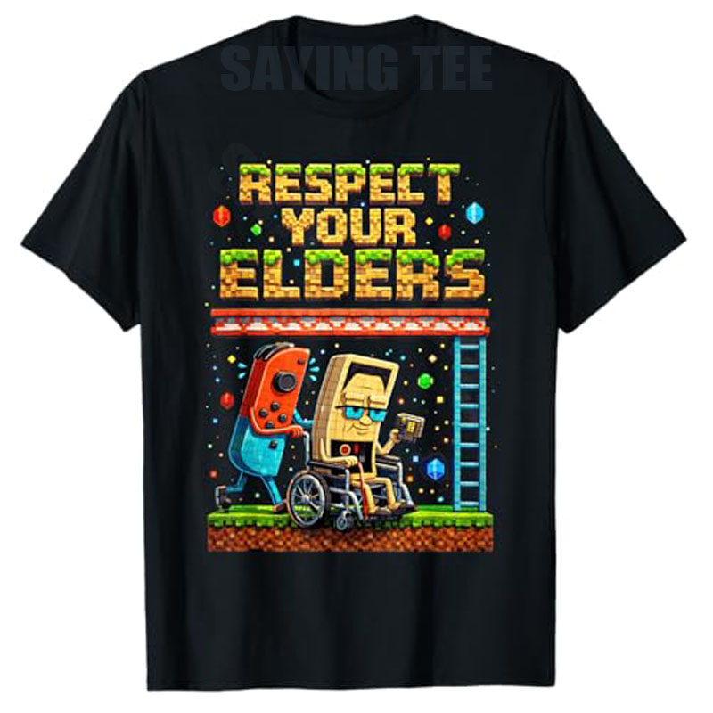 Respect Your Elders Retro Gami – Retro Gaming Gifts For Men Bewertung und Preis