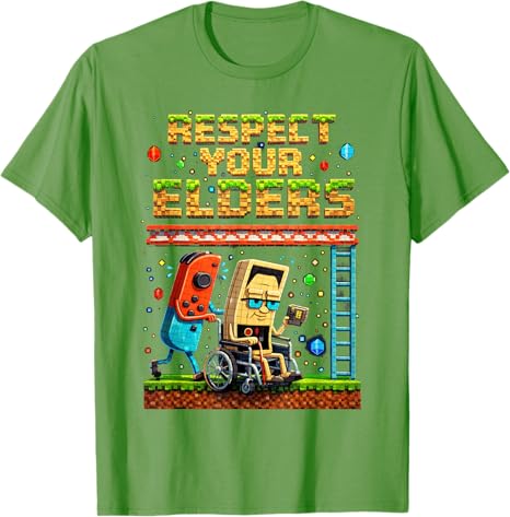 Respect Your Elders Retro Gami – Retro Gaming Gifts For Men Bewertung und Preis