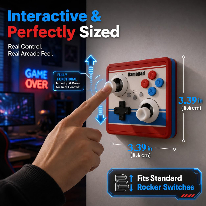 Bohrfreie Lichtschalterabdecku – Arcade Stick Joystick Bewertung und Preis