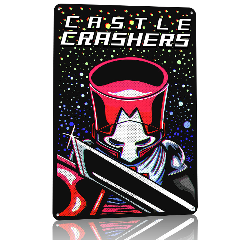 Castle Crashers Ritter mit Sch – Retro Knight Gaming Bewertung und Preis